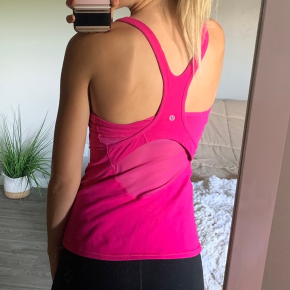 Lululemon Tank Top Racerback Built in Sports Bra - Picture 2 of 4